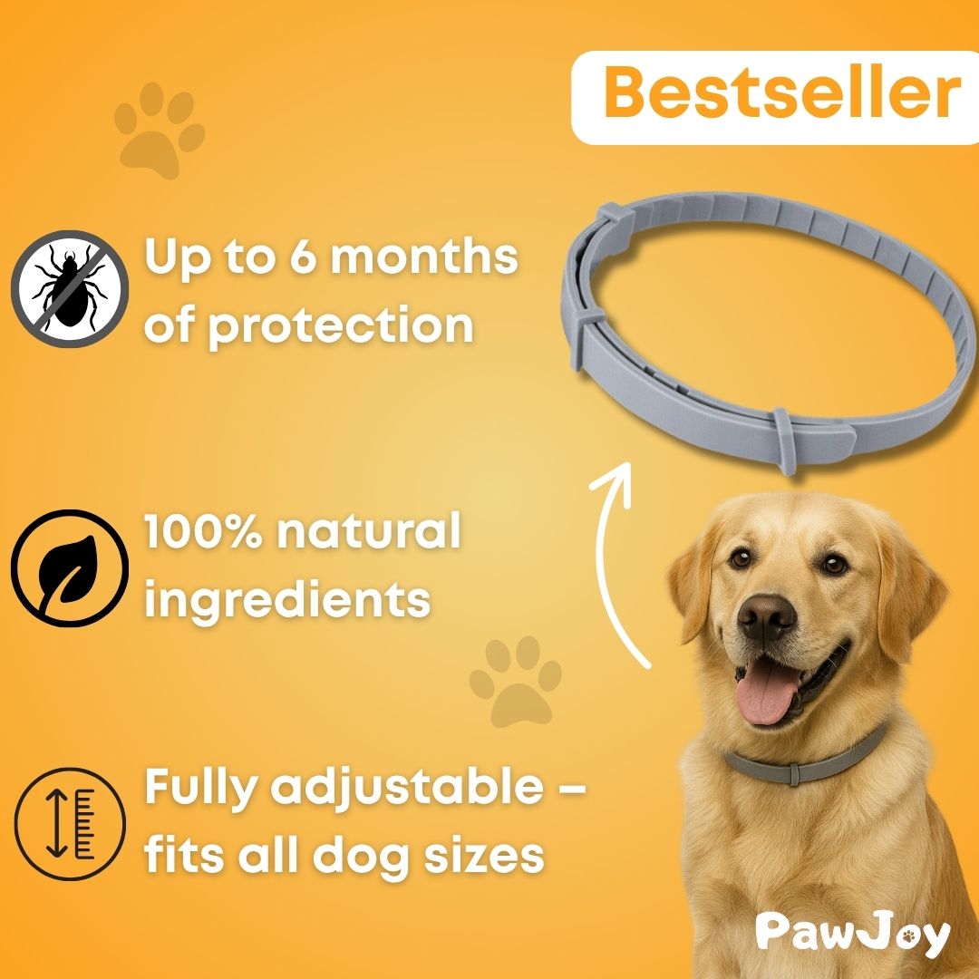 PawJoy™ - Natural tick and flea protection collar