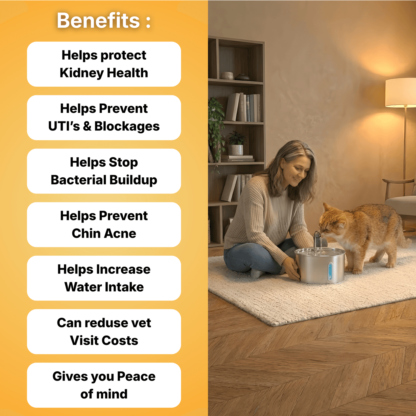 PawJoy - Cat Water Fountain